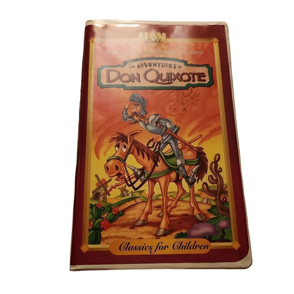 UAV Gold The Adventures of Don Quixote VHS